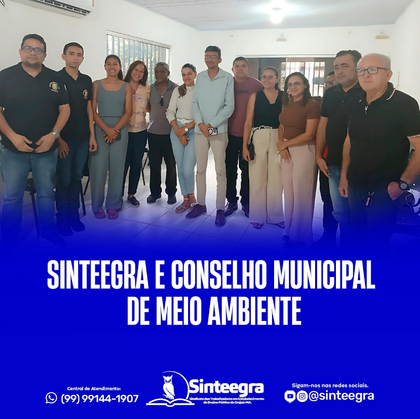 Sinteegra e Conselho Municipal de Meio Ambiente
