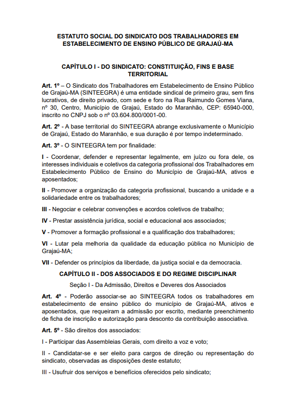 📢 COMUNICADO AOS SÓCIOS DO SINTEEGRA